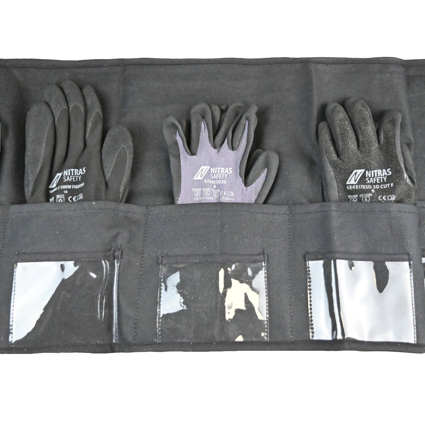 Ρολό δείγματος NITRAS, μαύρο | Συσκευασία (1 τεμάχιο)