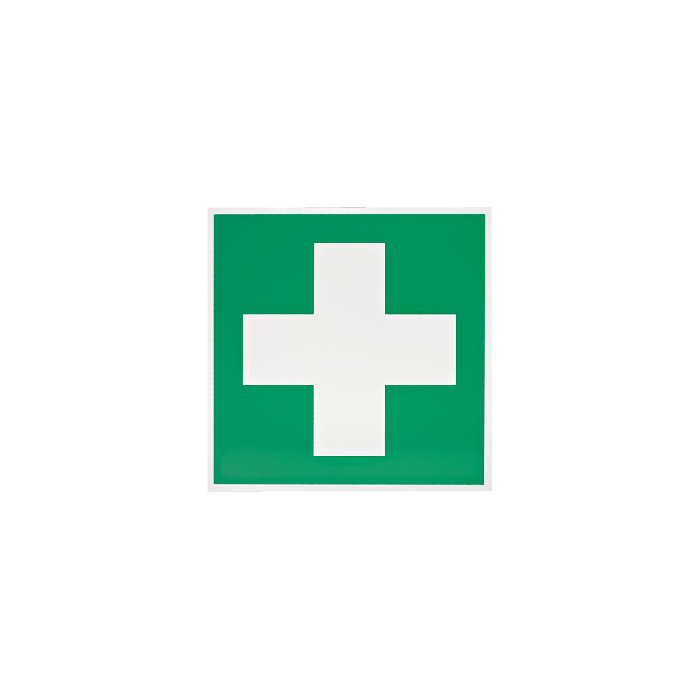 Rettungszeichen Erste-Hilfe-Kreuz