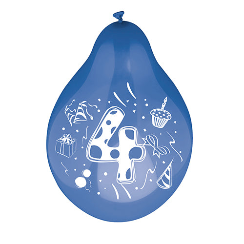 Τα 6 μπαλόνια αριθμών Ø 25 cm, σε διάφορα χρώματα, της εταιρείας PAPSTAR GmbH ξεχωρίζουν με τον εορταστικό τους σχεδιασμό - ιδανικά για γενέθλια. Κάθε μπαλόνι είναι διακοσμημένο με έναν μεγάλο λευκό αριθμό και διατίθεται σε διάφορα χρώματα.