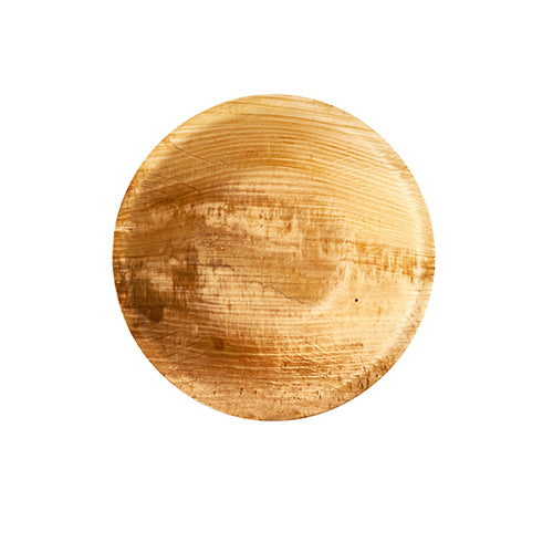 Τα PAPSTAR 25 μπολ, φύλλο φοίνικα «pure» στρογγυλά από την PAPSTAR GmbH δείχνουν ορατή υφή, λεία επιφάνεια και είναι φωτογραφημένα σε λευκό φόντο - τέλεια για βιώσιμες εκδηλώσεις και οικολογικές λύσεις μιας χρήσης.