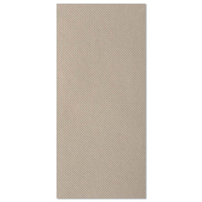 Μπεζ PAPSTAR 50 χαρτοπετσέτες «ROYAL Collection» με πτυχή 1/8, διαστάσεων 40 x 40 εκ., από τη PAPSTAR GmbH, με διακριτική υφή και καθαρές γραμμές, όπως φαίνεται από πάνω – ιδανικό ως κομψό διακοσμητικό τραπεζιού για κάθε χώρο.
