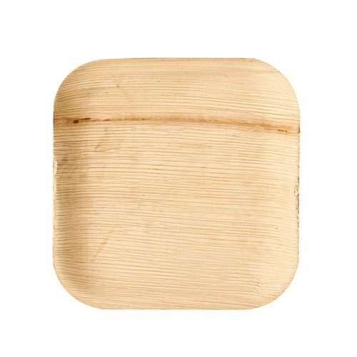 Der PAPSTAR Palmblatt-Teller „pure“ (eckig, 18x18x1,5 cm, 25 Stück) von PAPSTAR GmbH ist ein umweltfreundlicher und biologisch abbaubarer Einwegteller – ideal für nachhaltiges Servieren.