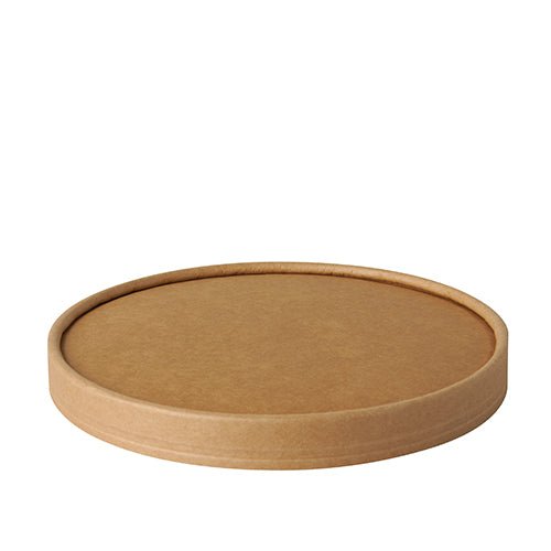 Το καπάκι PAPSTAR για σαλάτες, στρογγυλό 15 cm, καφέ, "pure" (50 τεμάχια) από την PAPSTAR GmbH είναι ένα στρογγυλό, φιλικό προς το περιβάλλον καπάκι από χαρτόνι - ιδανικό ως καπάκι σαλάτας ή για την κάλυψη σαλάτες. Εικονίζεται σε λευκό φόντο.