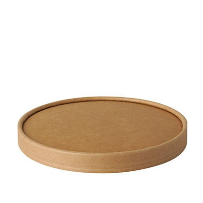 Το καπάκι PAPSTAR για σαλάτες, στρογγυλό 15 cm, καφέ, "pure" (50 τεμάχια) από την PAPSTAR GmbH είναι ένα στρογγυλό, φιλικό προς το περιβάλλον καπάκι από χαρτόνι - ιδανικό ως καπάκι σαλάτας ή για την κάλυψη σαλάτες. Εικονίζεται σε λευκό φόντο.