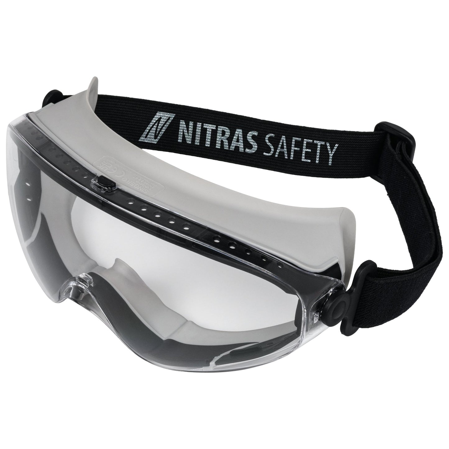 NITRAS VISION PROTECT, γυαλιά πλήρους όρασης, EN 166 PVC | Συσκευασία (12 τεμάχια)