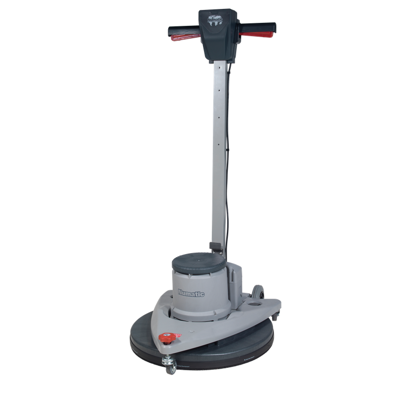 Numatic μονοδισκομηχανή HNS1550G, γκρι/γραφίτη, 508 mm, 1500 rpm. συμπεριλαμβανομένης της πινακίδας οδήγησης | Συσκευασία (1 τεμάχιο)