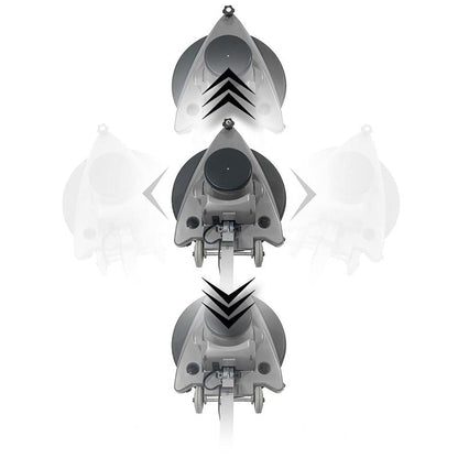 Numatic μονοδισκομηχανή HNS1550G, γκρι/γραφίτη, 508 mm, 1500 rpm. συμπεριλαμβανομένης της πινακίδας οδήγησης | Συσκευασία (1 τεμάχιο)