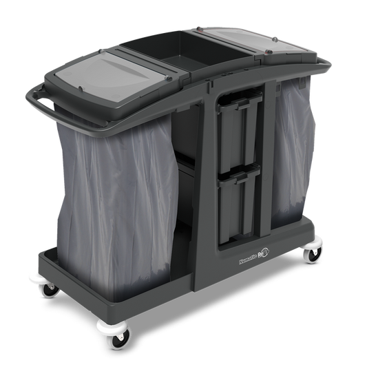 Καρότσι αριθμητικού καθαρισμού EcoMatic EM-6 | Συσκευασία (1 τεμάχιο)