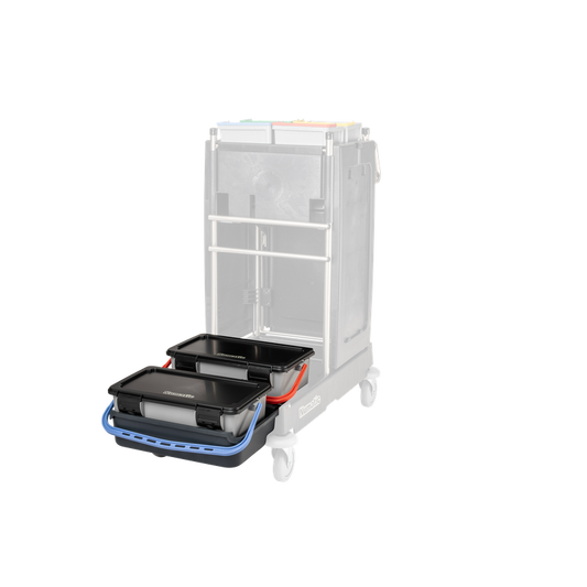 Numatic SRK 25 - 2 x Mopmatic σφουγγαρίστρα κουτί MK1 και μπολ για MK1 μαύρο συμπ. βίδα στερέωσης | Συσκευασία (1 τεμάχιο)