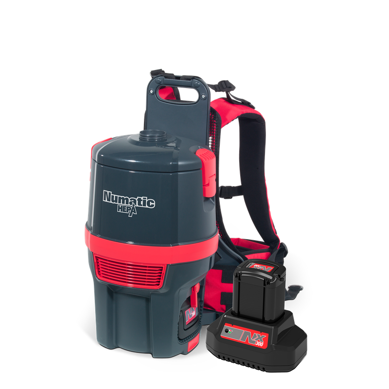 Ηλεκτρική σκούπα σακίδιο πλάτης με μπαταρία RSB150H.NX/1, γραφίτης, σετ αξεσουάρ AA30E | Συσκευασία (1 τεμάχιο)