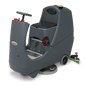 Numatic ride-on scrubber dryer CRL8072/100T incl. ολοκληρωμένος. Φορτιστής και ντροπαλότητα TenTec | Συσκευασία (1 τεμάχιο)