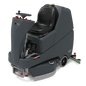 Numatic tride-on scrubber dryer TVL850T incl. ενσωματωμένος φορτιστής και βούρτσες TenTec | Συσκευασία (1 τεμάχιο)