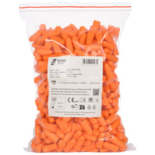 NITRAS MUTE PLUGS, ωτοασπίδες, πορτοκαλί, EN 352-2, 250 pairs / polybag PU | Συσκευασία (1 τεμάχιο)