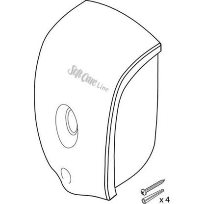 Soft Care Line Dispenser | Συσκευασία (1 τεμάχιο) 800ml