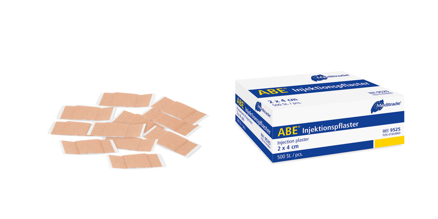 ABE® injection σοβά, 2 x 4 cm | Συσκευασία (500 τεμάχια)