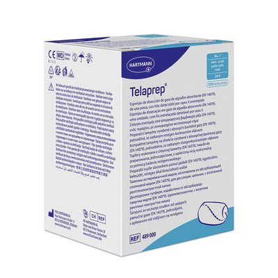 Telaprep Νο. 1 μικρό, P 1000 μη αποστειρωμένο | Συσκευασία (4000 τεμάχια)