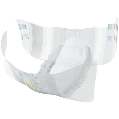 Η ABENA Slip Flexi Fit M-L Premium από την Abena Re-Seller GmbH πείθει με ελαστικά περιγράμματα ποδιών, μαλακό εσωτερικό ύφασμα, έγχρωμες σημάνσεις εξωτερικά και ευέλικτη εφαρμογή με ανοιχτή απεικόνιση της απορροφητικής επιφάνειας και της μέσης.