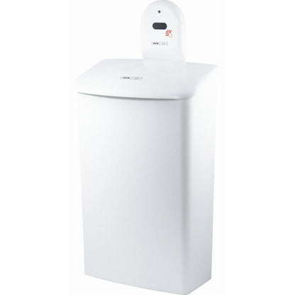 Η CWS ParadiseLine επιτοίχια βάση για το κουτί υγιεινής 575000 είναι μια λευκή, ορθογώνια βάση από την CWS, που έχει σχεδιαστεί για την ανέπαφη χρήση με συμβατά κουτιά υγιεινής.