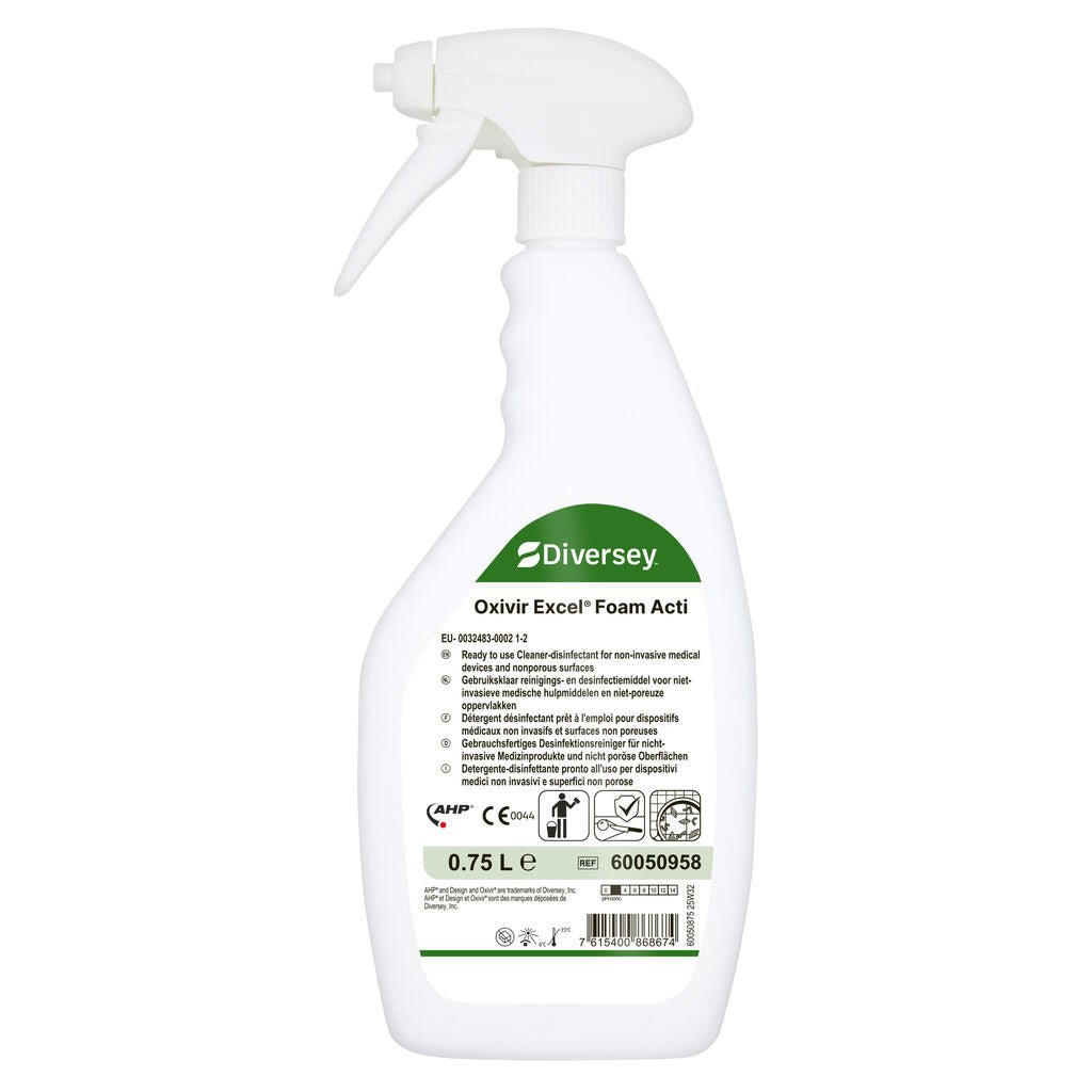Oxivir Excel Foam Acti | Μπουκάλι (750 ml)