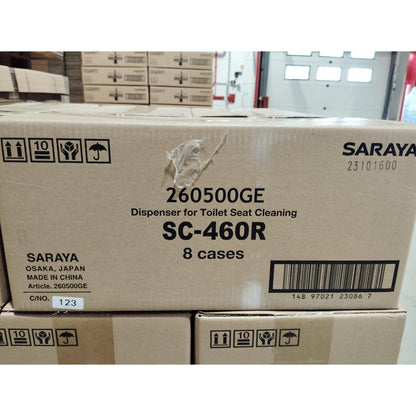 Απολυμαντικό καθίσματος τουαλέτας Saraya SC-460R. Δωρητής | 1 τεμάχιο