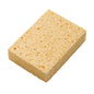Ο ΚΥΤΤΑΡΙΝΙΚΟΣ ΣΠΟΓΓΟΣ, ΚΙΤΡΙΝΟΣ 140X100X46MM από Haug Bürsten KG είναι ένας ορθογώνιος κίτρινος σπόγγος με ορατή πορώδη υφή, ιδανικός για οικιακή χρήση και απεικονίζεται σε λευκό φόντο.