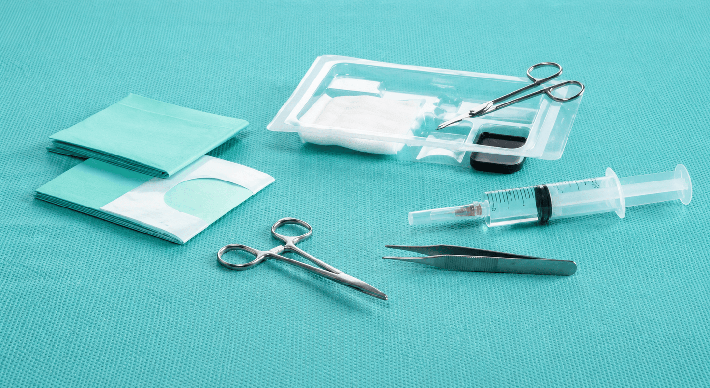Paul Hartmann Σετ ραφής, λεπτό, αποστειρωμένο, για την περιποίηση τραυμάτων | Συσκευασία (1 τεμάχιο)