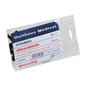 Η Holthaus Ypsimed Ohrenbinde της Holthaus Medical GmbH & Co. KG είναι ένας συσκευασμένος επίδεσμος αυτιού με την επιγραφή «Holthaus YPSIMED Ohrenbinde». Η συσκευασία περιέχει έναν τριγωνικό μαύρο επίδεσμο αυτιού με μια ταινία για τη στερέωση του αυτιού, τον αριθμό PZN 03024455 και τον αριθμό αναφοράς 50 285.