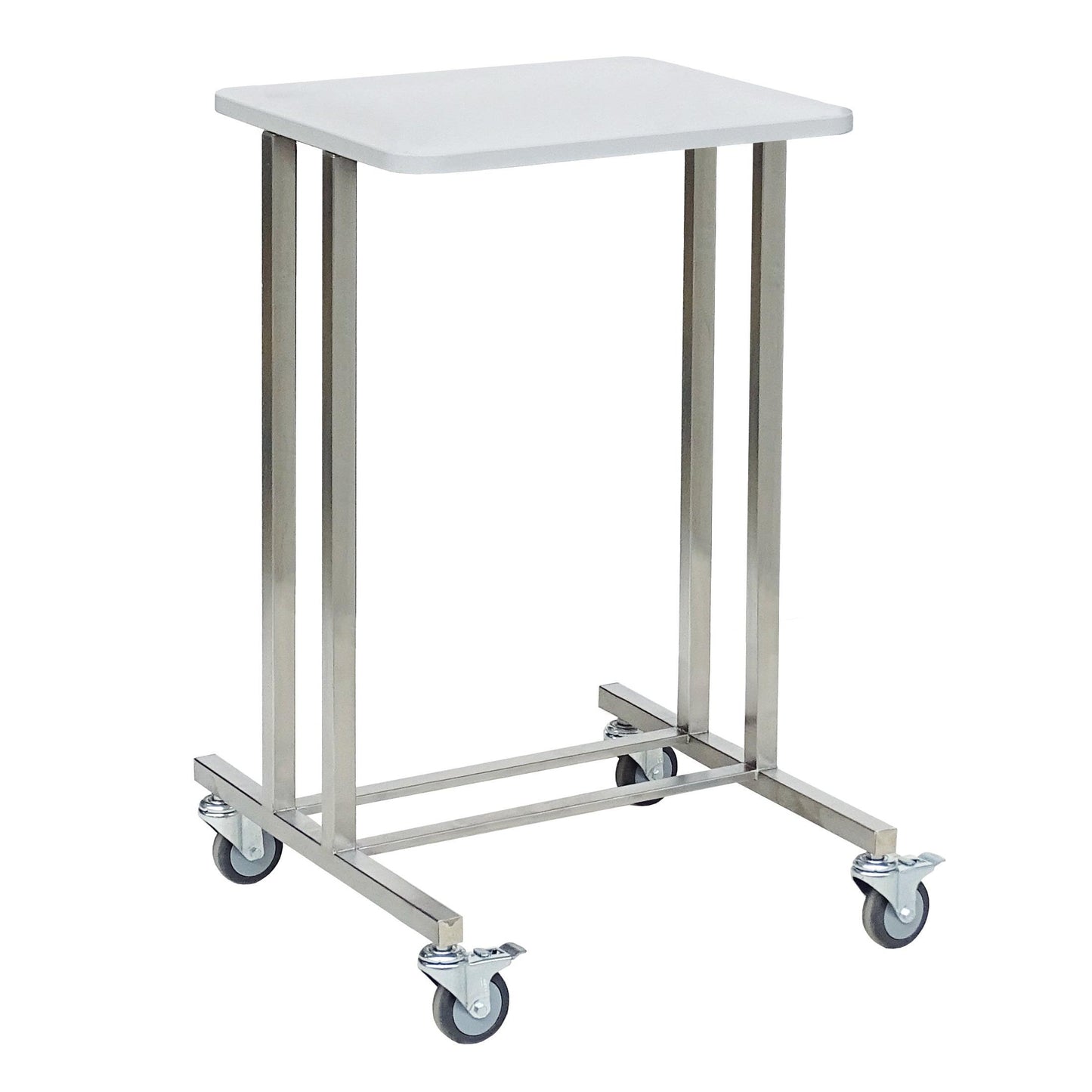 Το καρότσι συστήματος Novocal Modula 1 διαθέτει ένα σταθερό πλαίσιο, τέσσερις τροχούς εύκολης κύλισης 75 mm (2 με φρένα) και μια ορθογώνια λευκή πλάκα, καθιστώντας το μια ευέλικτη λύση μεταφοράς για κάθε χώρο εργασίας. Μάρκα: Novocal.