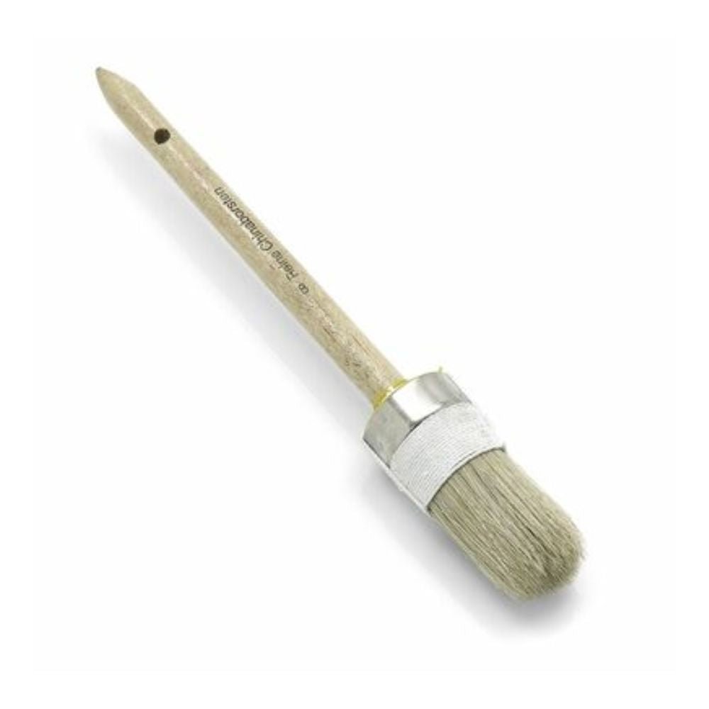 Το πινέλο χειροτεχνίας Nölle Profi Brush Handwerker-Ringpinsel της Nölle Profi Brush Bürsten- & Pinseltechnik e.K. διαθέτει στρογγυλό σχεδιασμό τριχών με ξύλινη λαβή και μεταλλικό σφιγκτήρα, ιδανικό για ακριβείς εργασίες ζωγραφικής, και διαθέτει μια πρακτική τρύπα για εύκολη ανάρτηση.