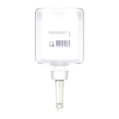 Ο καθαριστής καθισμάτων τουαλέτας Tork 420302 Premium από την TORK – Essity Professional Hygiene Germany GmbH είναι εξοπλισμένος με ένα διαφανές, ορθογώνιο μπουκάλι που διαθέτει αντλία στο κάτω μέρος για να εξασφαλίζει βέλτιστη υγιεινή. Κάθε μπουκάλι περιέχει έναν γραμμωτό κώδικα και μια ετικέτα κειμένου με λεπτομερή συστατικά και οδηγίες χρήσης, αποτρέποντας αποτελεσματικά τις διασταυρούμενες μολύνσεις σε κάθε χρήση.