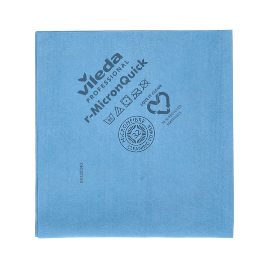 Vileda Professional R-Nanotech Micron Cleaning Cleaning Cloth Cellow-38x40 Cm | Πακέτο (5 τεμάχια)