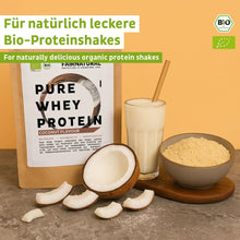 Bio Whey Protein Pulver Kokos – Ansicht 2