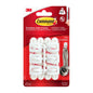 Ο Command™ Mini-Haken, 17006 από την 3M Deutschland GmbH περιέχει έξι λευκούς γάντζους με κολλητικές ταινίες για ανάρτηση χωρίς ζημιές και χωρίς τρύπημα. Αφαιρείται χωρίς υπολείμματα· παραδίδεται σε κόκκινη-λευκή συσκευασία.