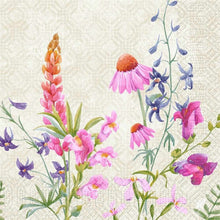 Χαρτοπετσέτα χαρτοπετσέτας 40 x 40 cm Floret 3 στρώσεις | Συσκευασία (250 τεμάχια)