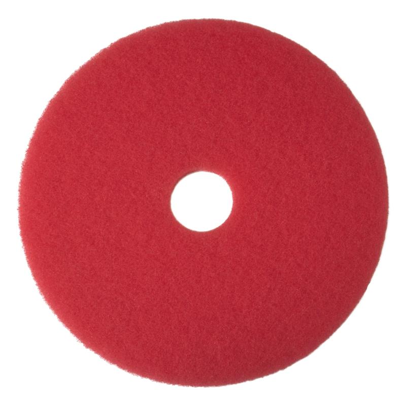 3M™ Economy Machine Pad Red - Μαξιλάρια καθαρισμού δαπέδου
