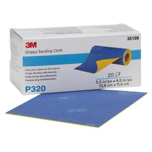 Λειαντικές ταινίες 3M™ Flexible Grip, 139 mm x 114 mm, διάτρητες σε ρολό 20 λωρίδων, P320, 35109 | Συσκευασία (1 ρολό)