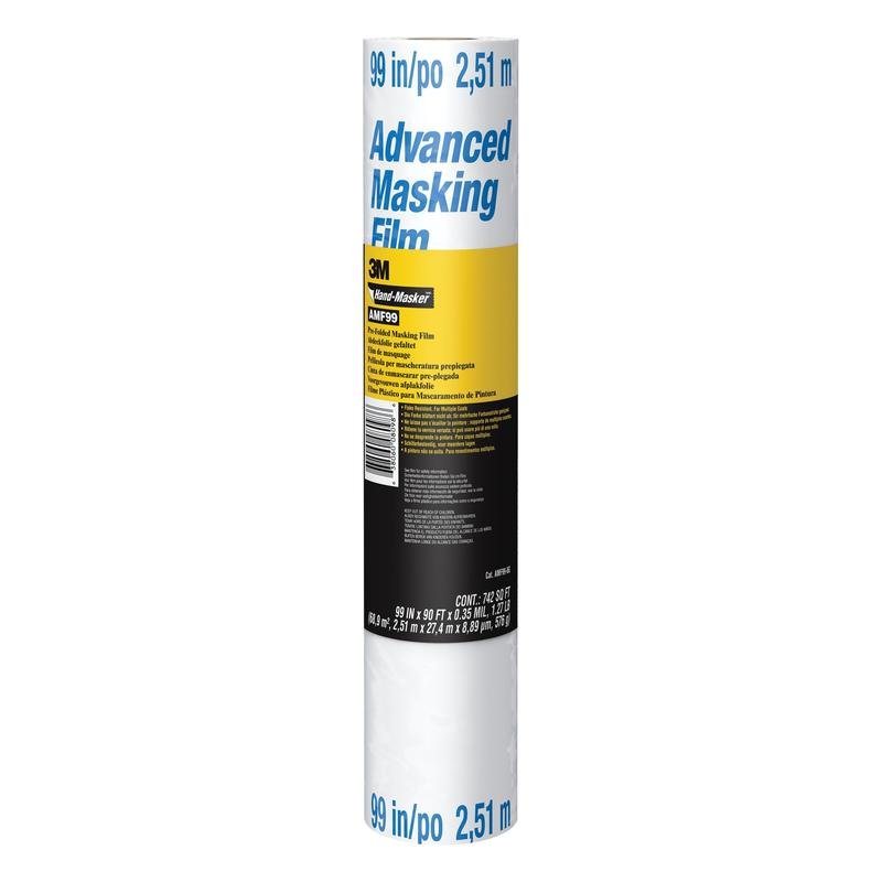 Φιλμ κάλυψης 3M™ Hand-Masker™, AMF99-8G; 8' x 90', 1 ρολό/συσκευασία | Συσκευασία (1 ρολό)