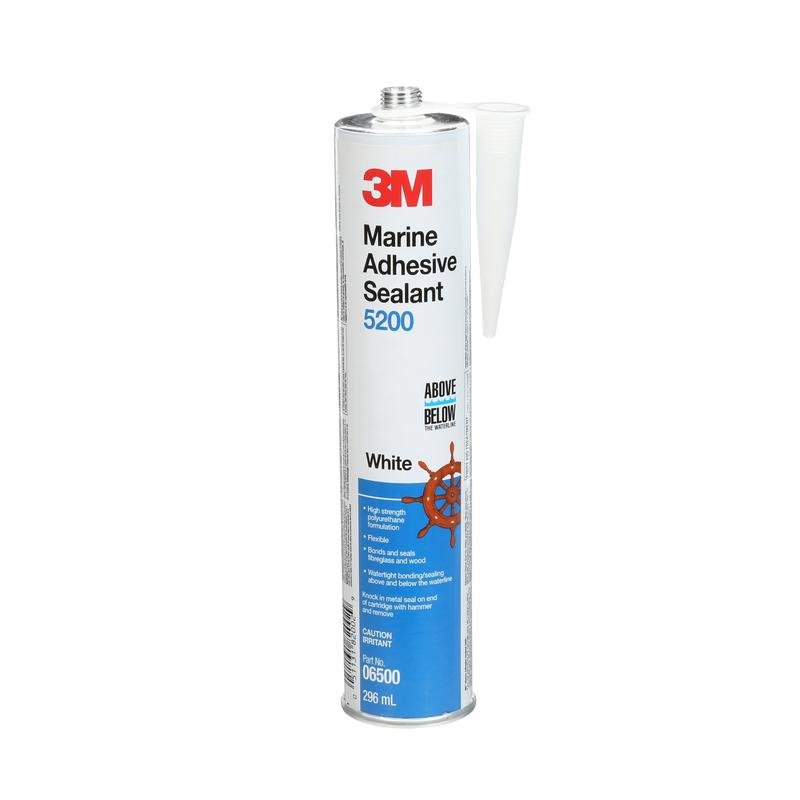 3M™ Θαλάσσια κόλλα και σφραγιστικό πολυουρεθάνης 5200FC, Λευκό, 295 ml, PN06520 | Συσκευασία (1 τεμάχιο)