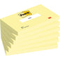 Post-it® Notes, Canary Yellow, 76 mm x 127 mm, 100 φύλλα/pad, 6 pads/pack, 100% PEFC, SGSCH-PEFC-COC-110078 | Συσκευασία (6 τεμάχια)