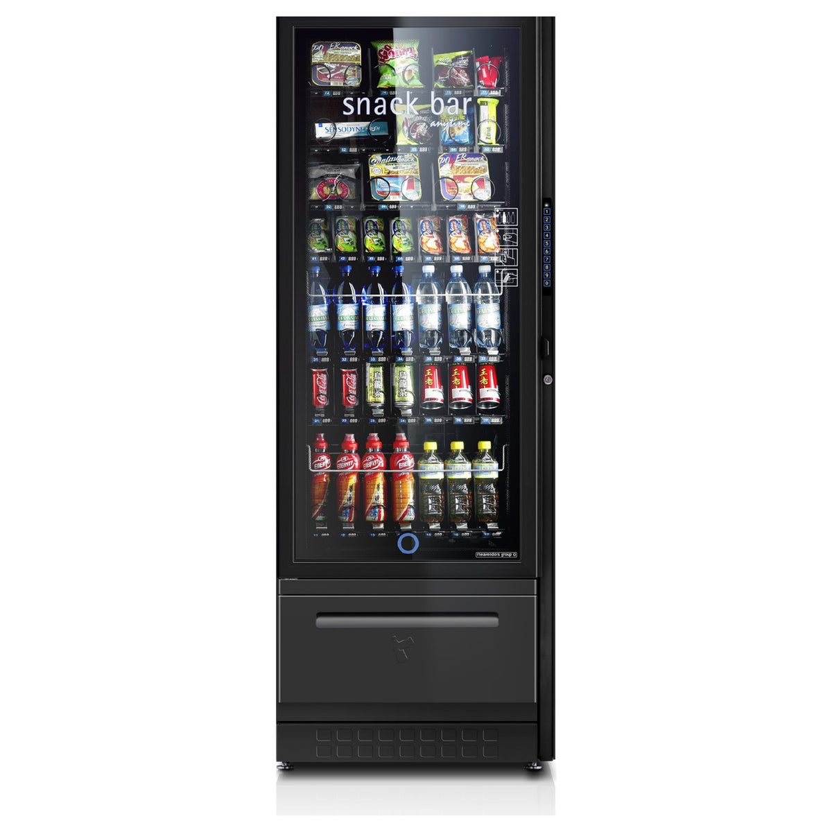 servomat Snackautomat luce zero.snac Slave 6.33 – Standgerät, 33/6 Wahl, 220 kg