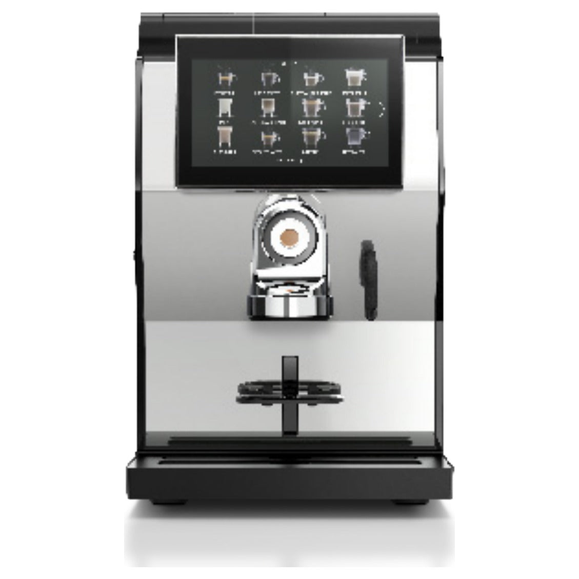 servomat Kaffeeautomat rhTT 1 V+ Premium inox Presso Bean – Bohnenkaffee, Tischgerät