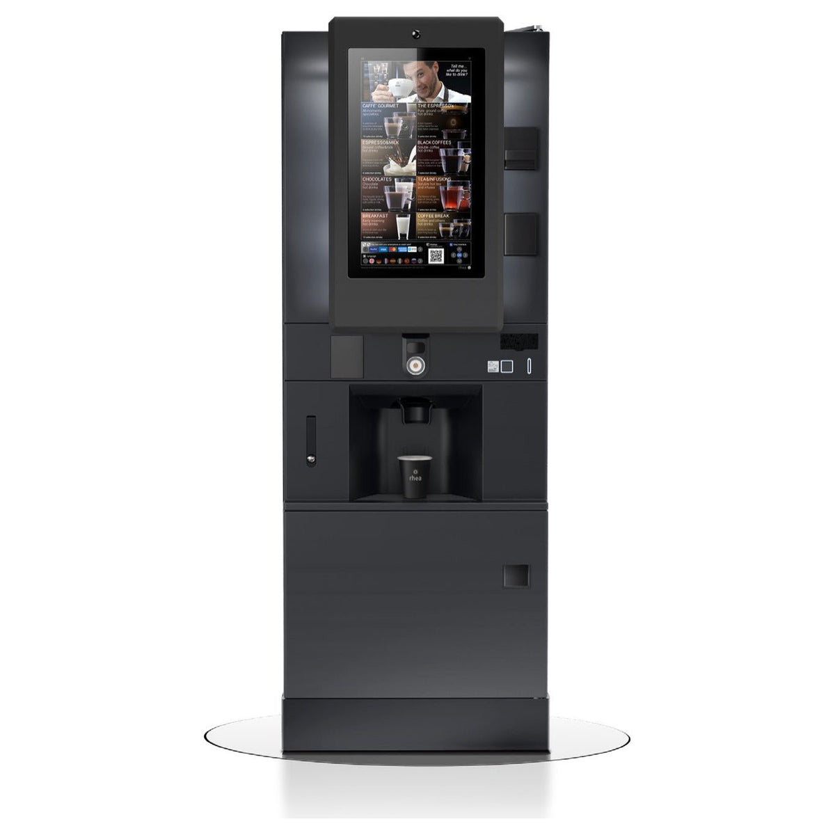 servomat Kaffeeautomat rhFS2.touch 24" ganze Bohne – Standgerät, 170 kg