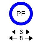 servomat Ersatzteil LLDPE Schlauch 8 x 6 mm Blau – Teilenr. JGPE0806100MB